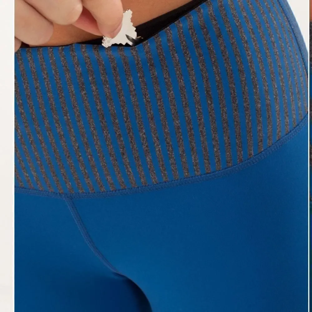 Lululemon Wunder Under Pant *High Rise in blue size 4